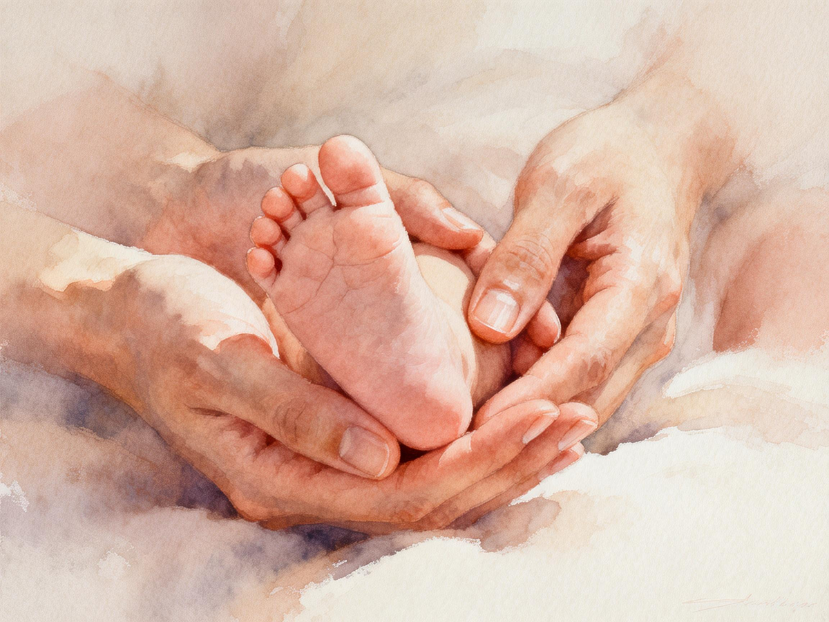 Quand le calme revient dans une famille – Massage bébé, sommeil et anxiété