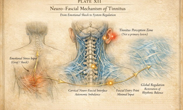 Acouphènes chroniques : une approche par la régulation fasciale