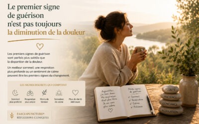 4: Le premier signe de guérison n’est pas toujours la diminution de la douleur